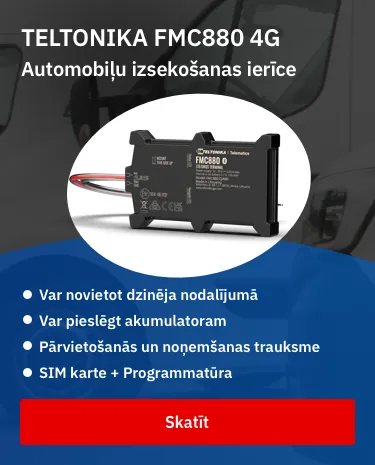 TELTONIKA FMC880-E 4g lte transportlīdzekļa gps izsekotājs un lokators