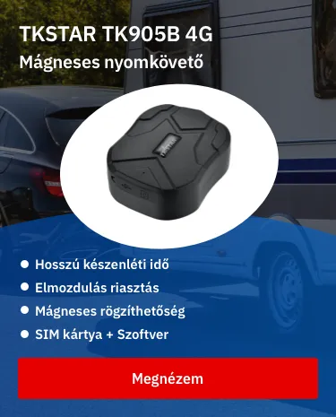 JUNEO TK905B-E 4g lte mágneses gps nyomkövető