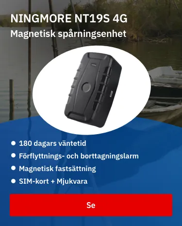 NINGMORE NT19S-SA 4g lte magnet gps tracker och locator