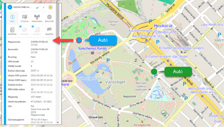 Actuele status- en apparaatinformatie bekijken
